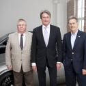 Prof. Dr. Mario Theissen, Hermann Tomczyk, Dieter Junge